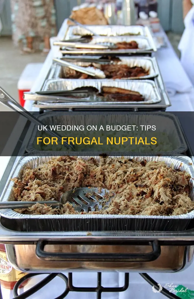 how to make a wedding cheap uk