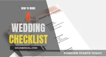 The Ultimate Guide to Creating a Wedding Checklist