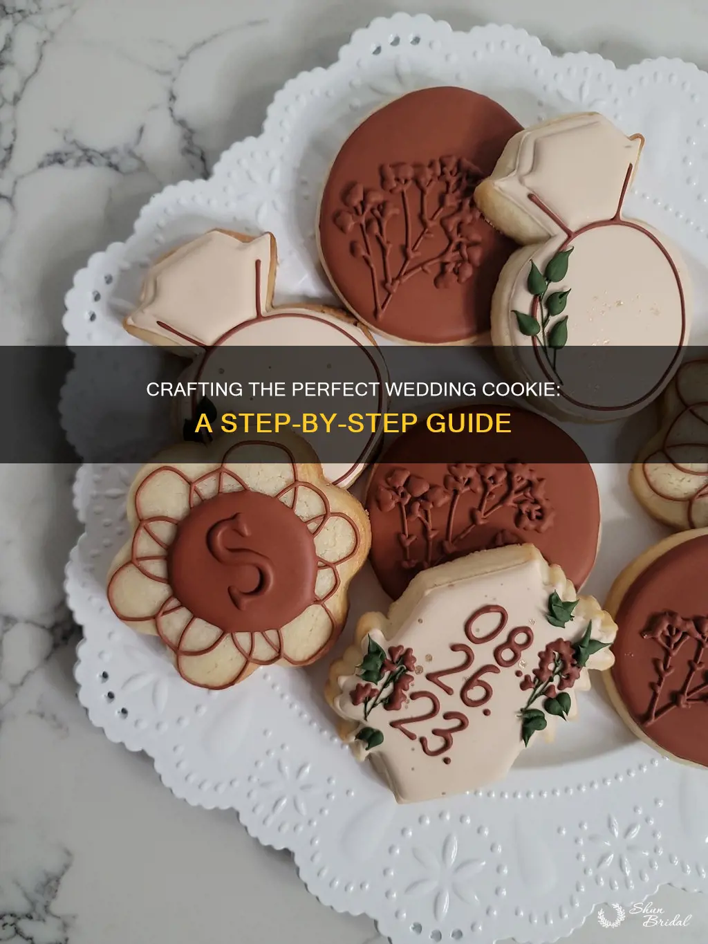 how to make a wedding cookie