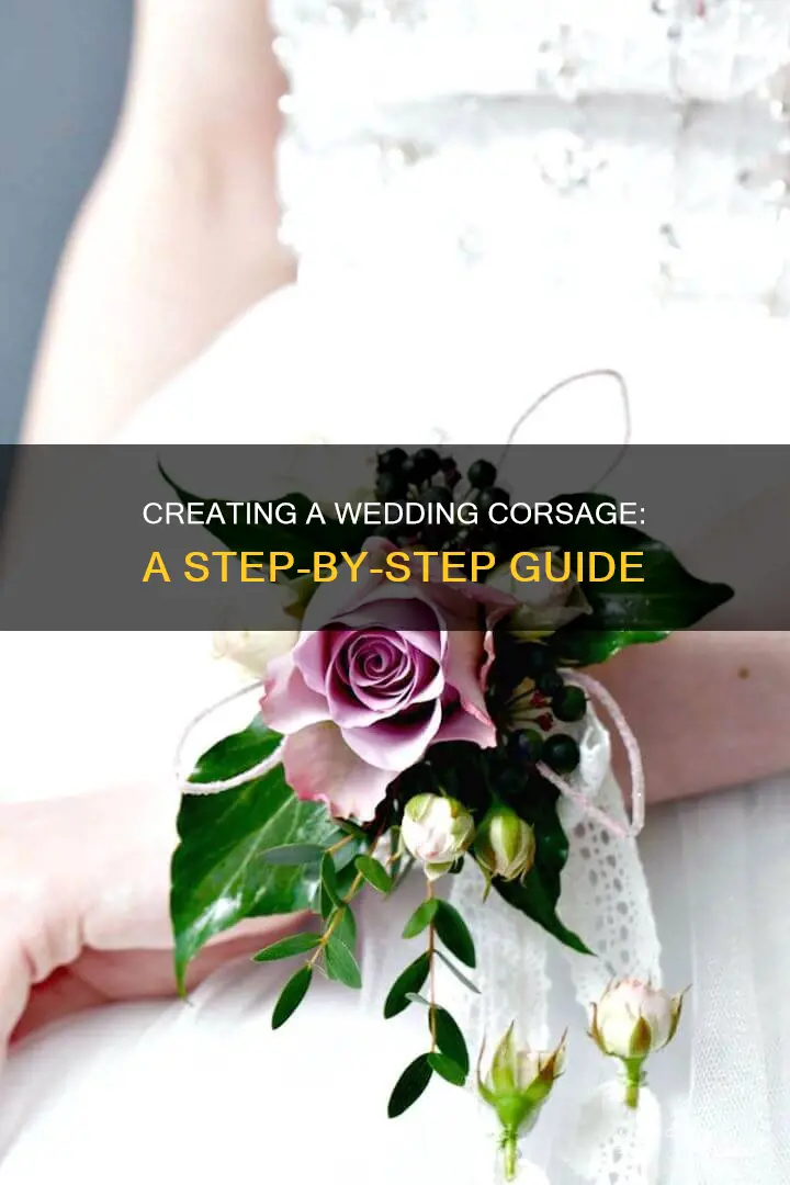 how to make a wedding corsage