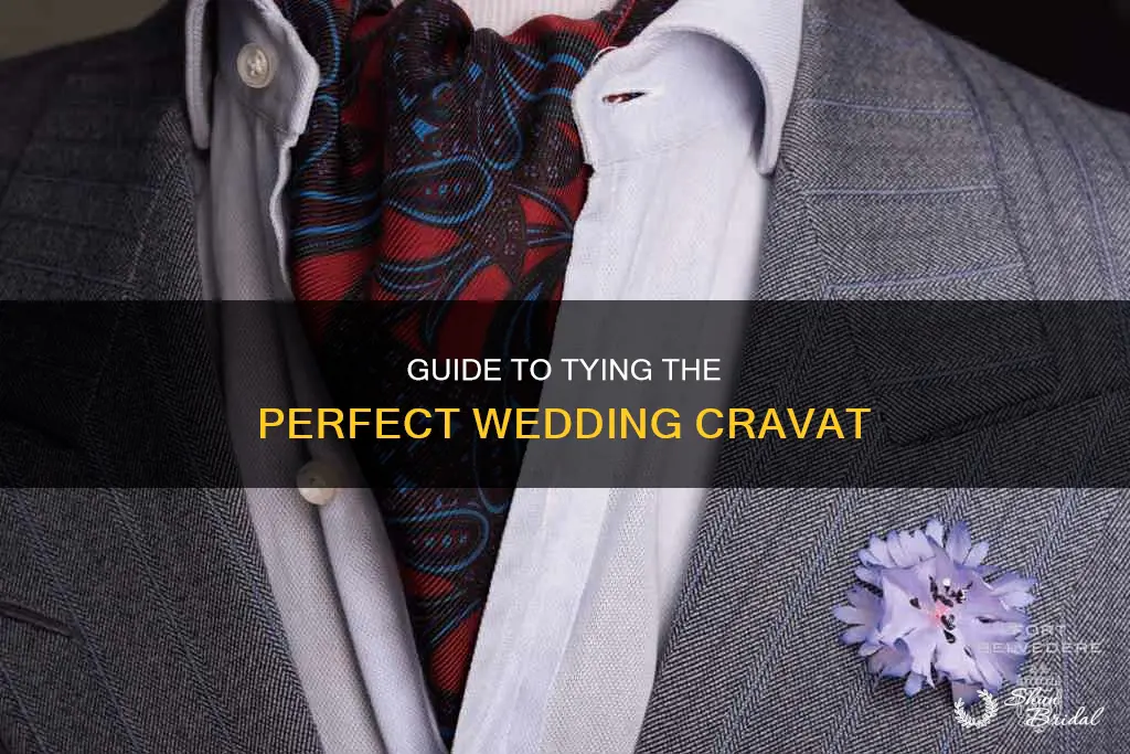 how to make a wedding cravat