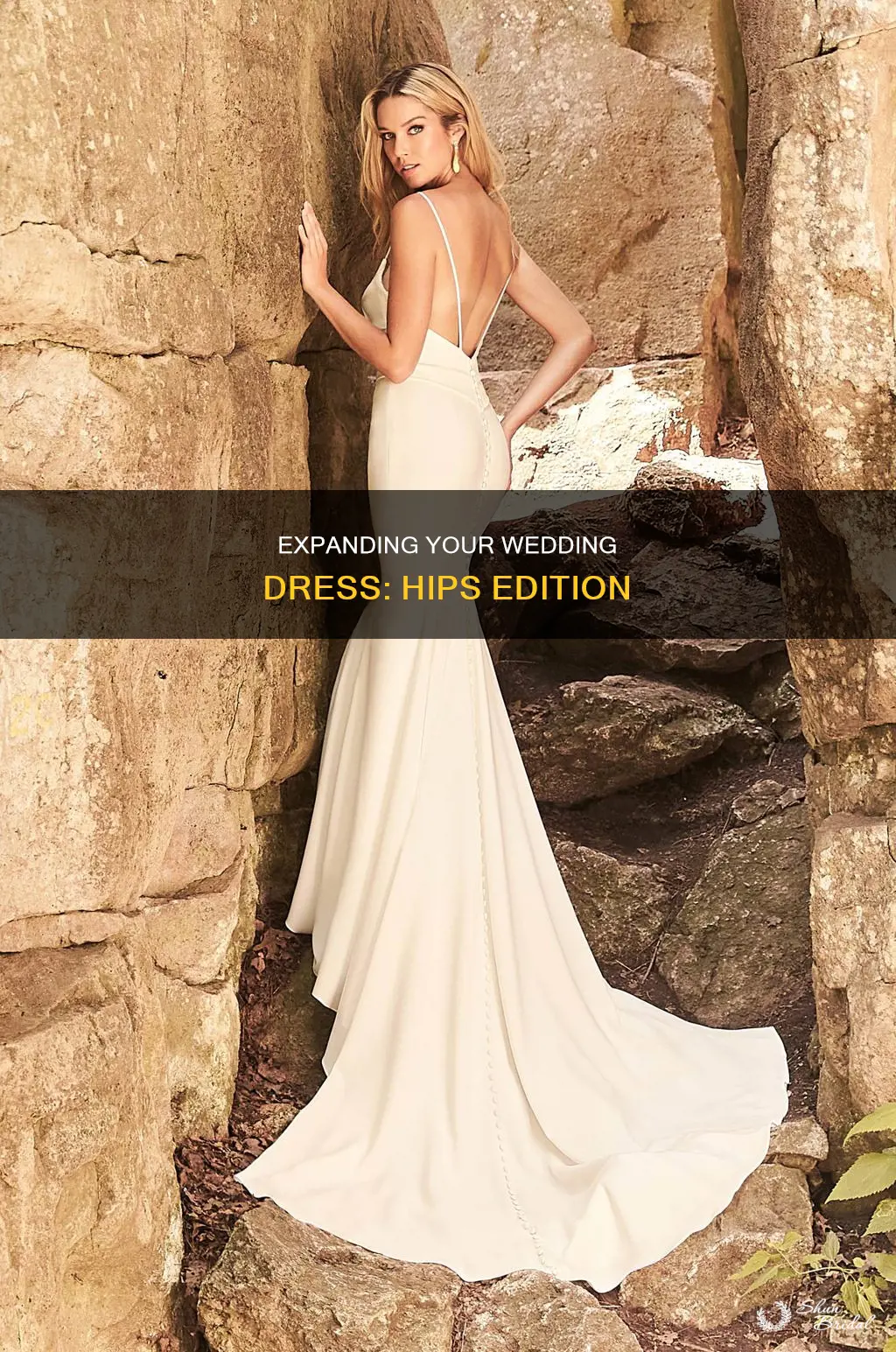 how to make a wedding dress bigger in the hips