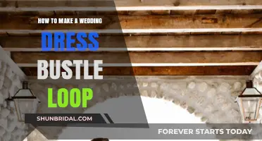 Creating a Wedding Dress Bustle Loop: A Step-by-Step Guide
