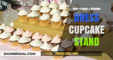 Designing a Wedding Dress Cupcake Stand: Step-by-Step Guide