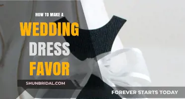 Crafting a Wedding Dress Favor: A Step-by-Step Guide