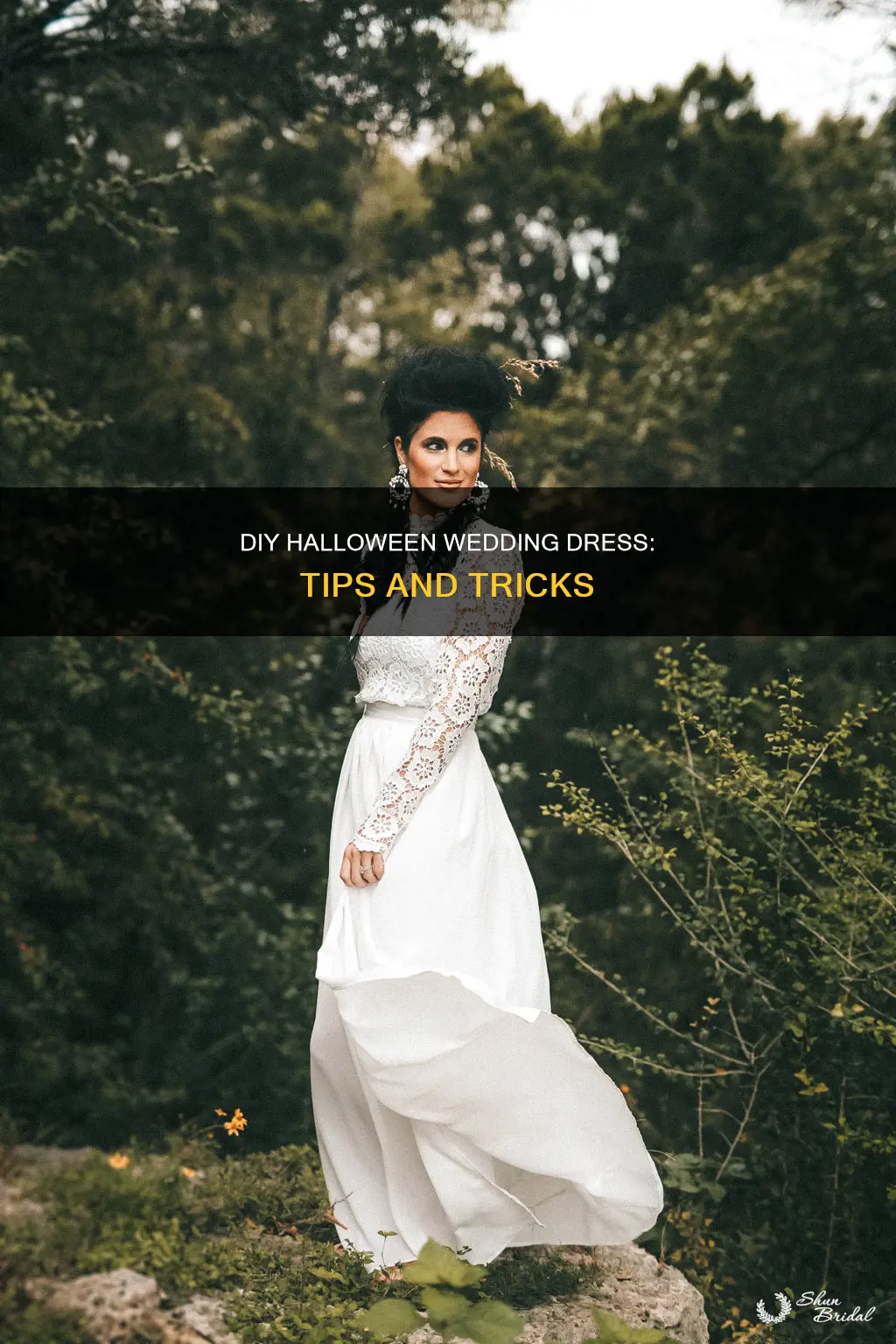 how to make a wedding dress for halloween