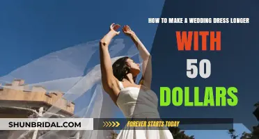 Extending Your Wedding Dress on a Budget