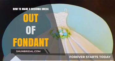 Creating a Fondant Wedding Dress Masterpiece
