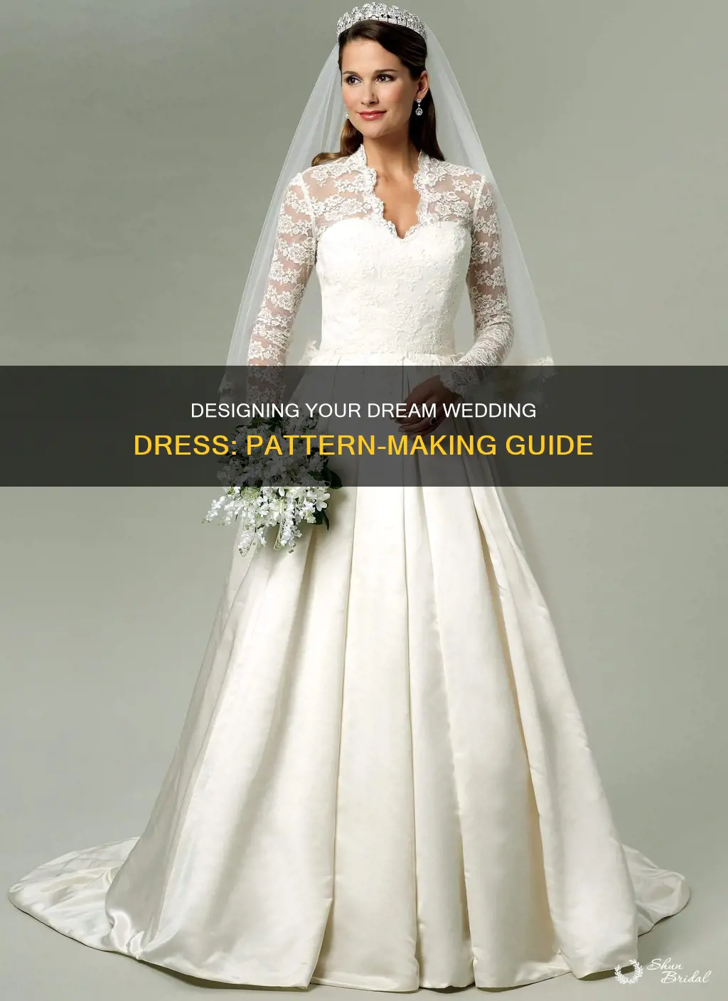 how to make a wedding dress pattern