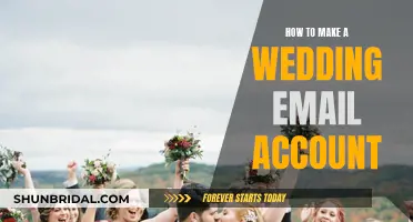 Creating a Wedding Email: A Step-by-Step Guide