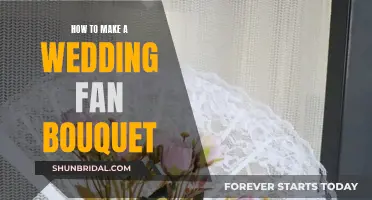 Creating a Wedding Fan Bouquet: A Step-by-Step Guide