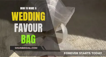 Crafting Wedding Favor Bags: A Simple Guide