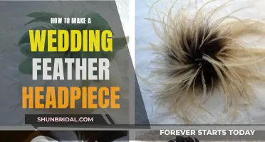 Creating a Wedding Feather Headpiece: A Step-by-Step Guide