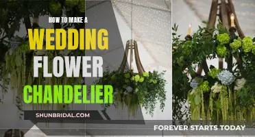 Creating a Floral Chandelier for Your Wedding Day