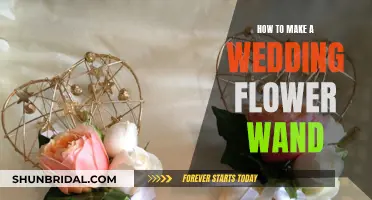 Creating a Wedding Flower Wand: DIY Guide