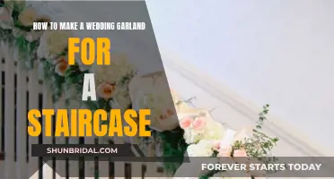 Staircase Wedding Garland: DIY Guide for Your Big Day