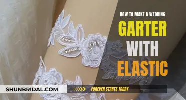 Creating a Wedding Garter with Elastic: A Simple Guide