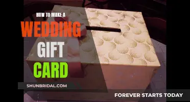 Crafting a Wedding Gift Card: Creative Ideas and Tips