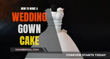 Creating a Wedding Gown Cake: A Step-by-Step Guide