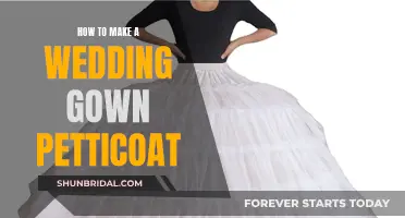 Creating a Wedding Gown Petticoat: A Step-by-Step Guide