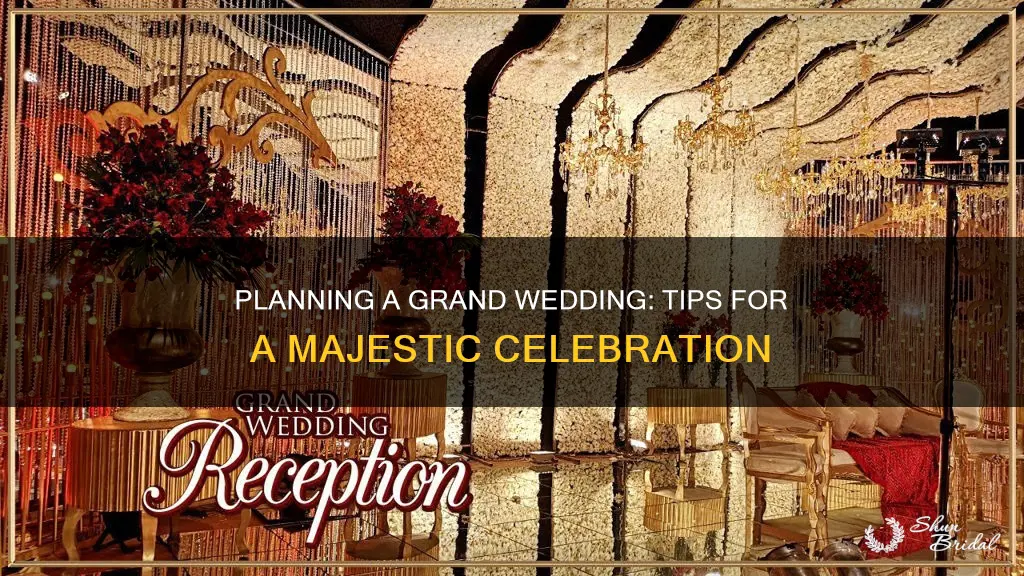 how to make a wedding grand