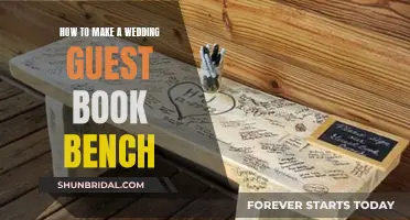 Creating a Wedding Guest Book Bench: A Unique Keepsake