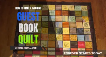 Creating a Wedding Guest Book Quilt: A Guide