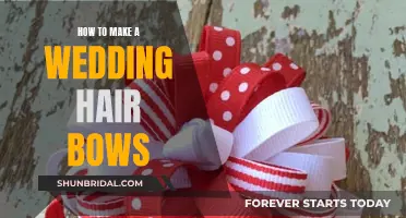 Creating Wedding Hair Bows: A Step-by-Step Guide