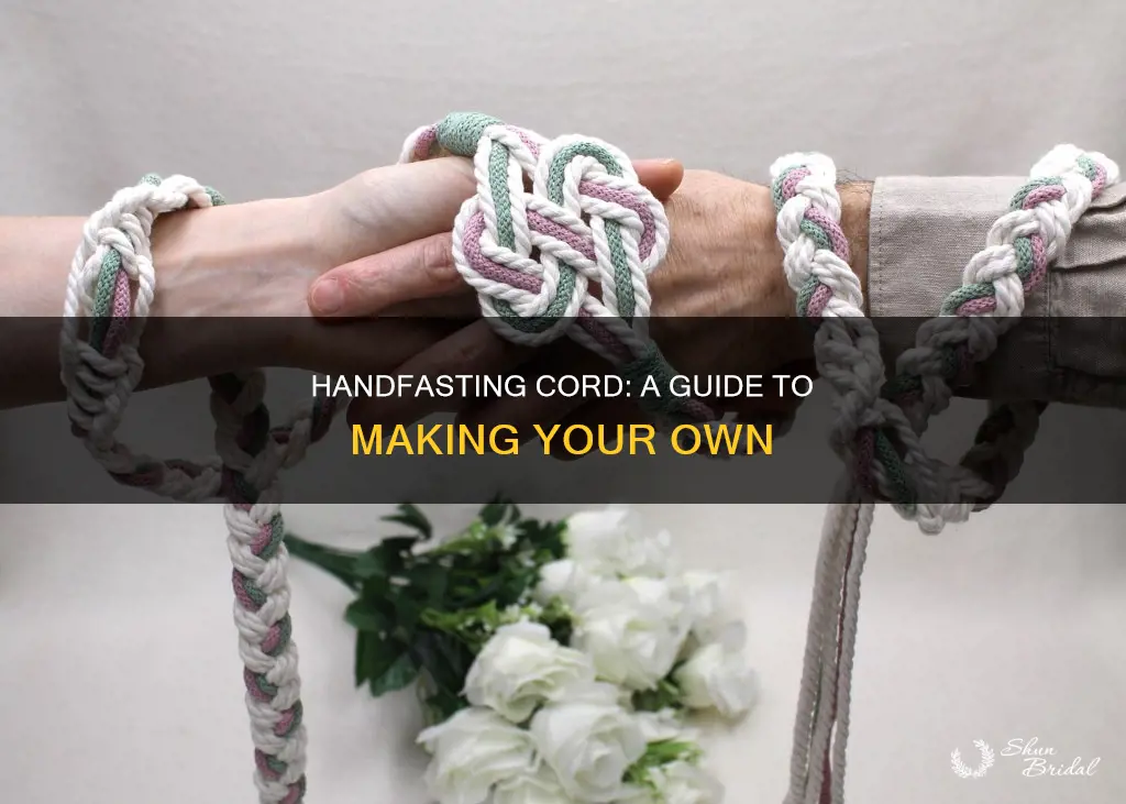 how to make a wedding handfasting cord