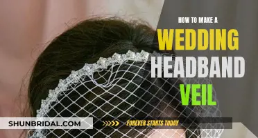 Crafting a Headband Veil for Your Wedding Day