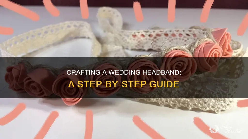 how to make a wedding headband