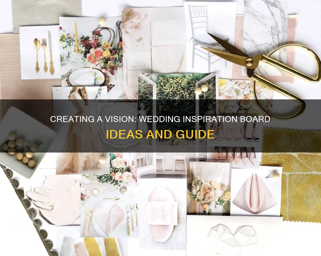 how to make a wedding inspiration board