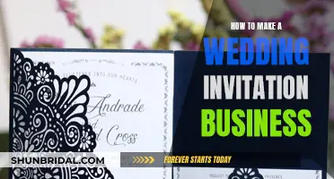 Starting a Wedding Invitation Business: Steps to Success