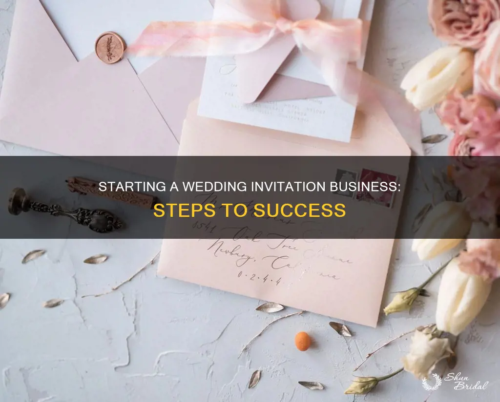 how to make a wedding invitation business