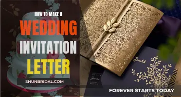 Crafting the Perfect Wedding Invitation Letter