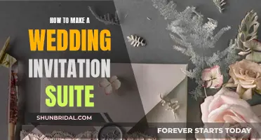 Creating a Wedding Invitation Suite: A Step-by-Step Guide