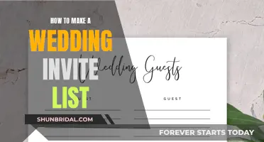 Creating a Wedding Guest List: The Ultimate Guide