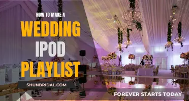 Creating a Wedding iPod Playlist: Music for Every Moment