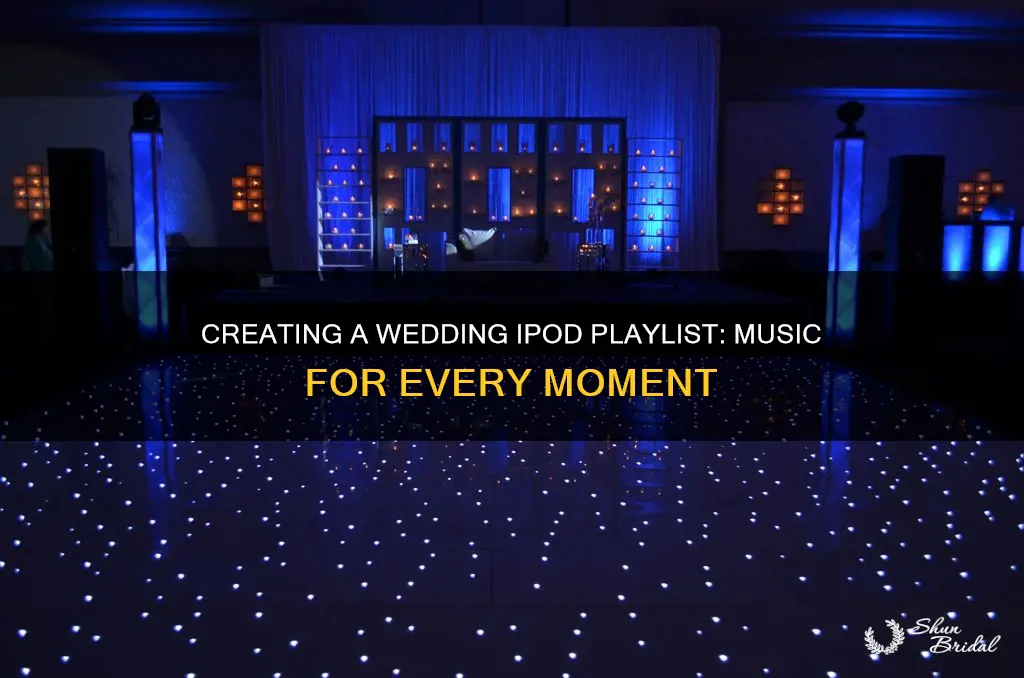 how to make a wedding ipod playlist