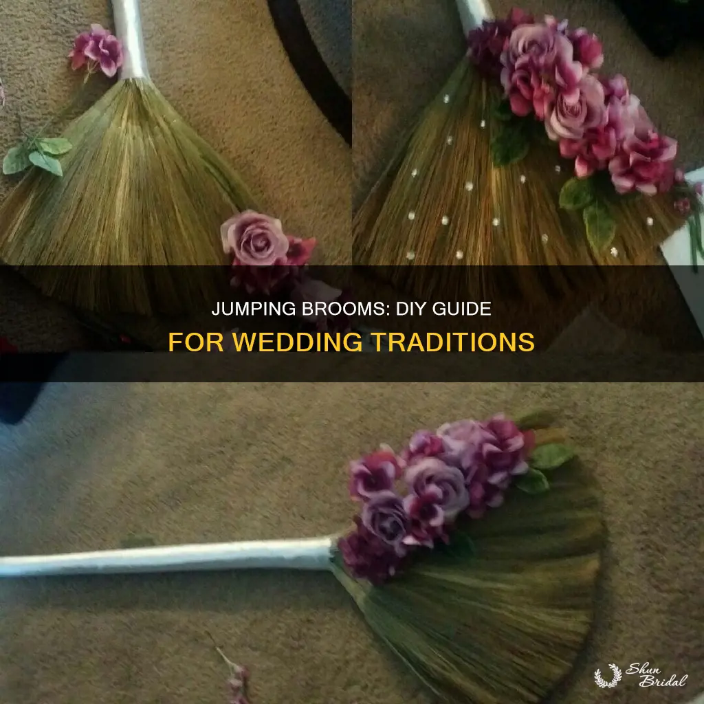 how to make a wedding jumping broom