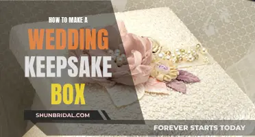 Creating a Cherished Wedding Keepsake Box