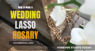 Crafting a Wedding Lasso Rosary: A Step-by-Step Guide