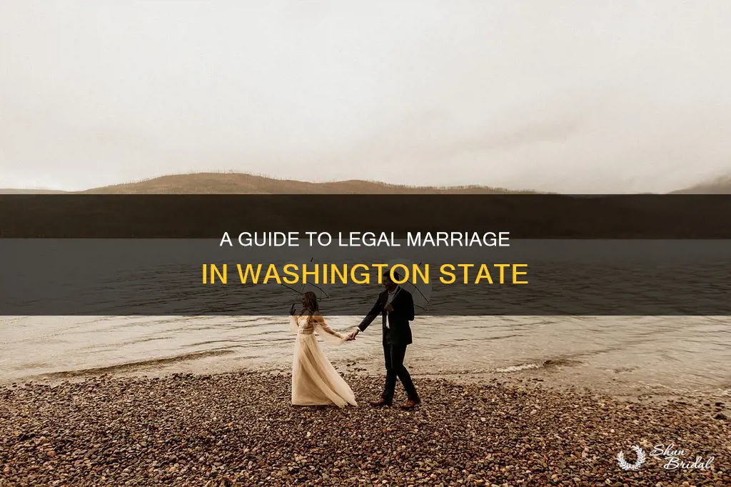 how to make a wedding legal washington state