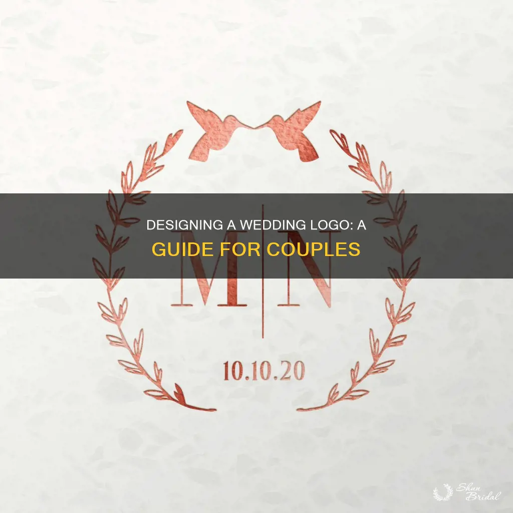 how to make a wedding logo