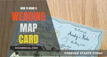 Creating a Wedding Map Card: A Guide for Couples