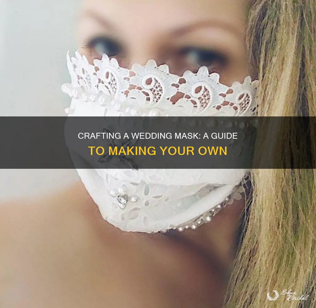 how to make a wedding mask