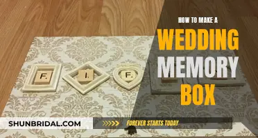 Creating a Timeless Wedding Memory Box