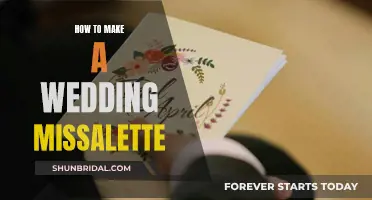 Creating a Wedding Missalette: A Step-by-Step Guide