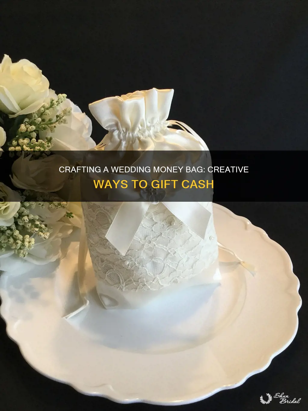 how to make a wedding money bag