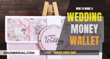 Creative Ways to Make a Wedding Money Wallet